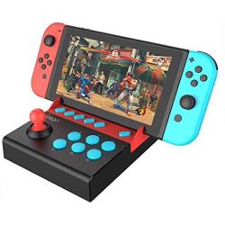 IPEGA PG-9136 Gamepad Mobile Joystick Single Rocker Control Trigger Controller Joypad for Nintend Switch Game Console Plug and Play(Such as Mario Series, Street Fighter2, etc.)