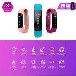 Kids Fitness Tracker Activity Tracker for Kids - Waterproof Smart Watch for Girls Boys Teens Youth Digital Watch Alarm Pedometer Sleep Activity Step Counter Back to School Gift - 2 Bands Aqua Set