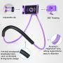 Lazy Bracket - Universal Hanging on Neck Lazy Phone Holder DIY Free Rotating Stand on Table Smart Multiple Functions Mobile Phone Mount Stand(Blue)