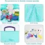 BeebeeRun Vet Kit Pet Care Play Set 16 PCS Dog Grooming Kit with Backpack Educational Pretend Play Toy for Toddlers Kids Children Age 3 Up