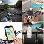 WANLIAN Bicycle Phone Holder, Universal Motorcycle Handlebar Holder, Adjustable 360° Rotating Phone Holder, Compatible with iPhone 11 PRO Max XS XR Samsung Galaxy S20 S10LG, Bicycle Accessories