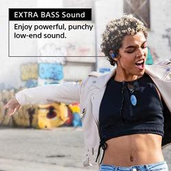Sony WF-XB700 Extra BASS True Wireless Earbuds Headset/Headphones with mic for Phone Call Bluetooth Technology, Blue, Model: WFXB700/L