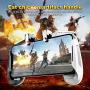PNGTSUN Mobile Phone Controller Mobile Phone Universal Game Joystick Game Trigger Button Gamepad (Color : Option 2)