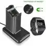 Moutik Ionic Charger for Fitbit-Watch Phone Tablet Smart Mobile 2 in 1 Charger Stand Holder Magnetic Charging Dock Station for Fitbit Ionic Smart Watch with 3.3ft USB Charging Cable Moutik Ionic Charger for Fitbit-Watch Phone Tablet Smart Mobile 2 in 1 Charger Stand Holder Magnetic Charging Dock Station for Fitbit Ionic Smart Watch with 3.3ft USB Charging Cable