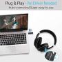 Giveet Wireless Gaming Headset Set w/USB Audio Dongle for PS4 PC, Bluetooth HI-FI Stereo Headphones w/Noise Canceling Mic for Laptop Nintendo Switch, Plug n Play, Fast Connection, No Audio Delay
