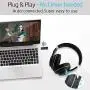 Giveet Wireless Gaming Headset Set w/USB Audio Dongle for PS4 PC, Bluetooth HI-FI Stereo Headphones w/Noise Canceling Mic for Laptop Nintendo Switch, Plug n Play, Fast Connection, No Audio Delay Giveet Wireless Gaming Headset Set w/USB Audio Dongle for PS4 PC, Bluetooth HI-FI Stereo Headphones w/Noise Canceling Mic for Laptop Nintendo Switch, Plug n Play, Fast Connection, No Audio Delay