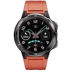 Lintelek Smart Watch for Android and iOS Phone, 1.3 Inch Round Touch Screen Smartwatch with Heart Rate Monitor, Fitness Tracker 5 ATM Waterproof, Step Counter for Men and Women