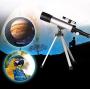 QQLK Astronomical Telescope Astronomical Refractor Telescope Portable Astronomical Landscape Lens &Tripod – Ideal for Astronomy Beginners for Star Watching