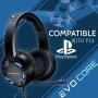 Phenom EXPO3 Stereo Gaming Headset for PS4, Xbox, Tablet or Smartphone, Noise Cancelling Headphones with Boom Mic and LED Glow Lights (Green)