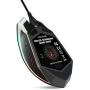 Wireless Gaming Mouse, VEGCOO C8 Silent Click Wireless Rechargeable Mouse with Colorful LED Lights and 2400/1600/1000 DPI 400mah Lithium Battery for Laptop and Computer (C11 Black)