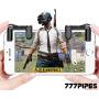 Mobile Game Controller(Bundle), 777 pipes Sensitive Shoot and Aim Buttons L1R1 for PUBG/Knives Out/Rules of Survival, PUBG Mobile Game Joystick, Cell Phone Game Controller for Android IOS With Headset