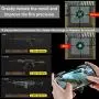 PUBG Mobile Controller- 4-Speed Auto Rapid Fire [8/16/24/32 Shots per Second], Mobile Game Controller w/ L1R1 Shooting Triggers, Call of Duty Mobile FPS Joystick Gamepad for 4.5-6.7” Android iOS Phone