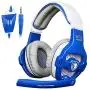SADES WCG Gaming Headset for PS4 Xbox One Wired Gaming Headphones with Noise Canceling Mic, Over Ear Gaming Headphones for PC/MAC/PS4/Xbox One/Nintendo Switch Games SADES WCG Gaming Headset for PS4 Xbox One Wired Gaming Headphones with Noise Canceling Mic, Over Ear Gaming Headphones for PC/MAC/PS4/Xbox One/Nintendo Switch Games