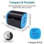 Micro USB Charger, Wall Charger Block with 6FT Android Fast Charging Cable Compatible for Samsung Galaxy S7 S6 S5 J7 J7V J8 J3 J3V J5 J6 Plus J4 J2 A10 Note 5 4,LG K40 K50 K20,Moto E6 E5 E4 G4 G5 G3