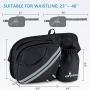 KEESPENCE Hiking Fanny Pack, Waist Bag with Water Bottle Holder for Men Women Outdoors Walking Running, Dog Fanny Pack, Fit iPhone 8 Plus/XS Max/ 6.5 Large Smartphones