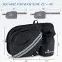 KEESPENCE Hiking Fanny Pack, Waist Bag with Water Bottle Holder for Men Women Outdoors Walking Running, Dog Fanny Pack, Fit iPhone 8 Plus/XS Max/ 6.5 Large Smartphones KEESPENCE Hiking Fanny Pack, Waist Bag with Water Bottle Holder for Men Women Outdoors Walking Running, Dog Fanny Pack, Fit iPhone 8 Plus/XS Max/ 6.5 Large Smartphones