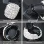 Bling Luxury Rhinestone Car Stand Phone Holder Car Windshield Dashboard Mount Adjustable Phone Holder for Easy View GPS Screen Compatible with iPhone 5s 7 7 Plus SE 8s Plus (Silver) Bling Luxury Rhinestone Car Stand Phone Holder Car Windshield Dashboard Mount Adjustable Phone Holder for Easy View GPS Screen Compatible with iPhone 5s 7 7 Plus SE 8s Plus (Silver)