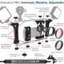 DREAMGRIP Evolution 2020 PRO Universal Modular Transformable Rig System for Any Smartphone, Action and DSLR Cameras. Renewed Basic Phone Video Kit for Vlogging, Youtubers, Journalists or Movie-Makers