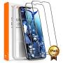 TORRAS Diamonds Hard iPhone 11 Screen Protector [2X Military Grade Shatterproof] [Eye Protection] iPhone XR Screen Protector, Clear Tempered Glass Screen Protector Film for Apple iPhone 6.1-2 Pack