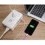 Lightning Charger Cable Saver | MacBook iPhone Micro USB Protector | PC/Notebook Charging Cable Saver. Snug Fit for All Cell Phones, (Grey)
