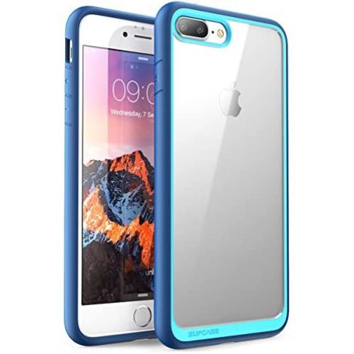 SUPCASE Unicorn Beetle Style Case Designed for iPhone 7 Plus, iPhone 8 Plus Case, Premium Hybrid Protective Clear Case for Apple iPhone 7 Plus 2016 / iPhone 8 Plus 2017 (Navy)
