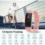 Letsfit Fitness Tracker, Activity Tracker Watch with Heart Rate Monitor, IP68 Waterproof Smart Watch with Step Counter, Calorie Counter, Call & SMS Pedometer Watch for Women Men Letsfit Fitness Tracker, Activity Tracker Watch with Heart Rate Monitor, IP68 Waterproof Smart Watch with Step Counter, Calorie Counter, Call & SMS Pedometer Watch for Women Men
