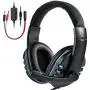 Rehomy 3.5mm Wired Gaming Headset, Over-Ear Surround Stereo Headphone with Noise Cancelling Mic, Compatible with PC, PS4, Mac