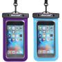 Hiearcool Universal Waterproof Case,Waterproof Phone Pouch Compatible for iPhone 11 Pro Max XS Max XR X 8 7 6S Plus Samsung Galaxy s10/s9 Google Pixel 2 HTC Up to 7.0"，IPX8 Cellphone Dry Bag -2 Pack