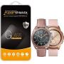 (2 Pack) Supershieldz for Samsung Galaxy Watch 3 (41mm) and Galaxy Watch (42mm) Tempered Glass Screen Protector, Anti Scratch, Bubble Free