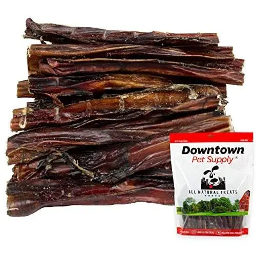 Downtown Pet Supply 6 and 12 inch American USA Bully Sticks for Dogs (Bulk Bags by Weight) Made in USA - Odorless All Natural Dog Dental Chew Treats, High in Protein, Great Alternative to Rawhides