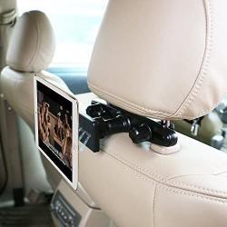 Magnetic Car Headrest Mount,OHLPRO Phone Tablet Holder Car Backseat Seat Universal 360° Rotation Super Strong Magnet for iPhone iPad Samsung HTC Sony All 4"- 10" Smartphones and Tablet