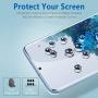 Galaxy S20 Ultra Screen Protector, 3D Curved Edge Tempered Glass [Compatible Fingerprint][Case Friendly] [Anti-Bubble] Full HD Clear Protetive Film for Samsung Galaxy S20 Ultra 6.9 inch