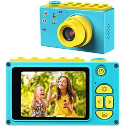 BlueFire Kids Digital Camera, Mini 2 Inch Screen Childrens Camera, 8MP HD Child Camcorder, Best Digital Camera for Boys and Girls (Blue)