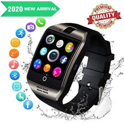 CNPGD Smart Watch for Android Phones Samsung iPhone Compatible Quad Band Unlocked Watch Cell Phone Touch Screen Fitness Tracker Pedometer Sleep Monitor for Men and Women