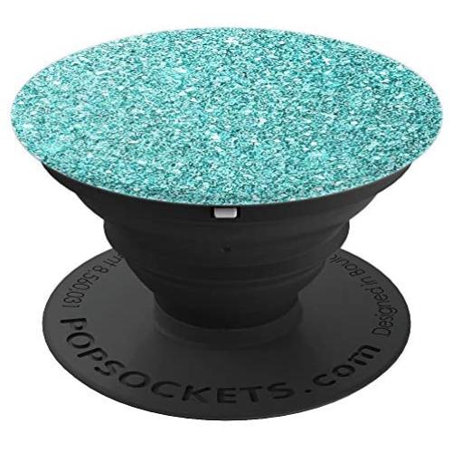 Turquoise Pop Socket for Boys & Girls - Festive Design Gift PopSockets Grip and Stand for Phones and Tablets