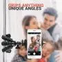 Xenvo LobsterPod Tripod - Flexible Cell Phone Tripod Stand with Universal Phone Mount Adapter, Compatible with iPhone, Android, Samsung, Google Pixel and Any Smartphone Xenvo LobsterPod Tripod - Flexible Cell Phone Tripod Stand with Universal Phone Mount Adapter, Compatible with iPhone, Android, Samsung, Google Pixel and Any Smartphone