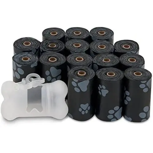 Best Pet Supplies Dog Poop Bags, Rip-Resistant and Doggie Waste Bag Refills with d2w Controlled-Life Plastic Technology