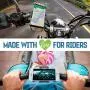 Bike Phone Mount, Motorcycle Phone Mount Bicycle Mobile Phone Stand, Bicycle, Motorcycle 360-degree rotatable, Rubber Strap, Universal Base Clip for iPhone Android Smartphones Bike Phone Mount, Motorcycle Phone Mount Bicycle Mobile Phone Stand, Bicycle, Motorcycle 360-degree rotatable, Rubber Strap, Universal Base Clip for iPhone Android Smartphones