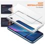 Mkeke Compatible with iPhone XR Screen Protector, IPhone 11 Screen protector,Tempered Glass Film for Apple iPhone XR & iPhone 11, 3-Pack Clear