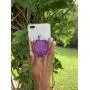 Gorgeous Agate Crystal Druzy Quartz Phone Grip Phone Holder for Smart Phones and Tablets (Purple) Gorgeous Agate Crystal Druzy Quartz Phone Grip Phone Holder for Smart Phones and Tablets (Purple)