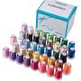 40 Spools Polyester Embroidery Machine Thread