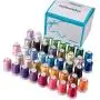 40 Spools Polyester Embroidery Machine Thread 40 Spools Polyester Embroidery Machine Thread