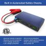HALO Bolt 58830 mWh Portable Phone Laptop Charger Car Jump Starter with AC Outlet and Car Charger - Grey