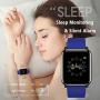 L8star Fitness Tracker HR, Activity Tracker with 1.3inch IPS Color Screen Long Battery Life Smart Watch with Sleep Monitor Step Counter Calorie Counter Smart Bracelet for Women Men