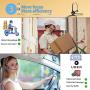 DIGMALL Bluetooth 5.0 Headset for Cell Phones, Trucker Wireless Headset w/Mic, Noise Cancelling on-Ear Bluetooth Headphones for Office PC Skype Call Center, 15H Clear Talk & Music Mute On/Off
