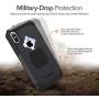 Rokform - Magnetic iPhone XS Max Case with Twist Lock Mount, Military Grade Rugged Mobile Phone Holder Series (Black)