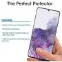 amFilm Ultra Glass Screen Protector for Galaxy S20 Plus, (2 Pack) UV Gel Application, Tempered Glass, Compatible with UltraSonic Fingerprint Scanner for Galaxy S20 Plus (2020) amFilm Ultra Glass Screen Protector for Galaxy S20 Plus, (2 Pack) UV Gel Application, Tempered Glass, Compatible with UltraSonic Fingerprint Scanner for Galaxy S20 Plus (2020)