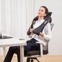Snailax Shiatsu Neck and Shoulder Massager - Back Massager with Heat, Deep Kneading Electric massage pillow for Neck, Back, Shoulder,Foot Body Pain Relief