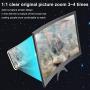 WANYANG Screen Magnifier, HD Mobile Phone Screen Amplifier, Portable HD Curved Screen Smartphone Amplifiers for iPhone and Android All Smartphone Accessories (9.84*6.3*0.8inches)