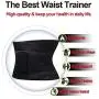 FilmHoo Waist Trainer for Women - High Waist Ultra Light Butt Lifter Shaper Thigh Trimmers with Adjustable Belt | Slimming Body Shaper Sports Girdles for Workout,Fitness,Training